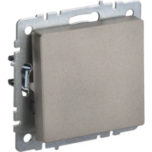 IEK BRITE Выключатель 1-клавишный самовозвратный 10А ВС10-1-4-БрШ шампань - BR-V14-0-10-K37 IEK BRITE Выключатель 1-клавишный самовозвратный 10А ВС10-1-4-БрШ шампань - BR-V14-0-10-K37