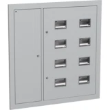 IEK Корпус металлический ЩЭ-8-Э 36 IP31 (слаботочный отсек слева) LIGHT